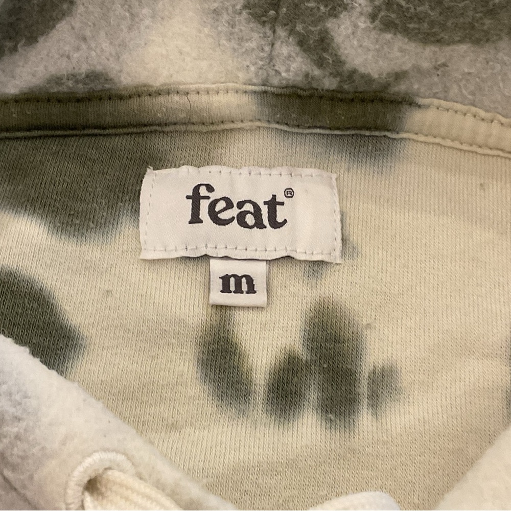 Feat Unisex Blanketblend Camo Hoodie Pullover Size Medium - Picture 3 of 7